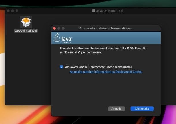 Rimuovere le versioni obsolete