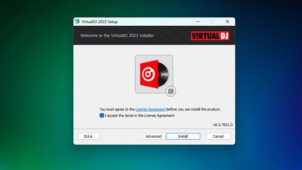 Installa VirtualDJ su Windows