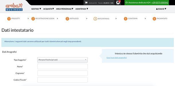 Cloud Hosting Aruba