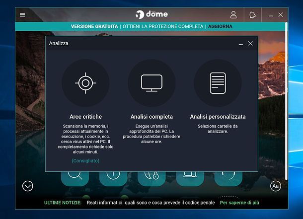 Antivirus gratis in italiano