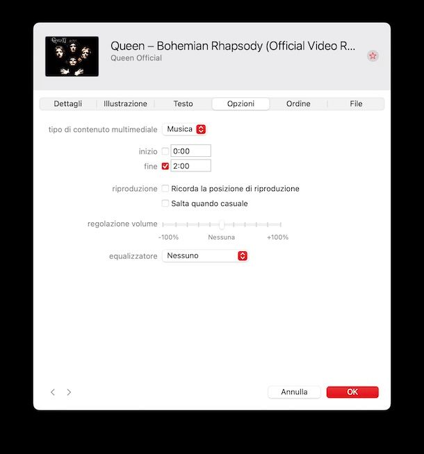 Musica di Apple Windows