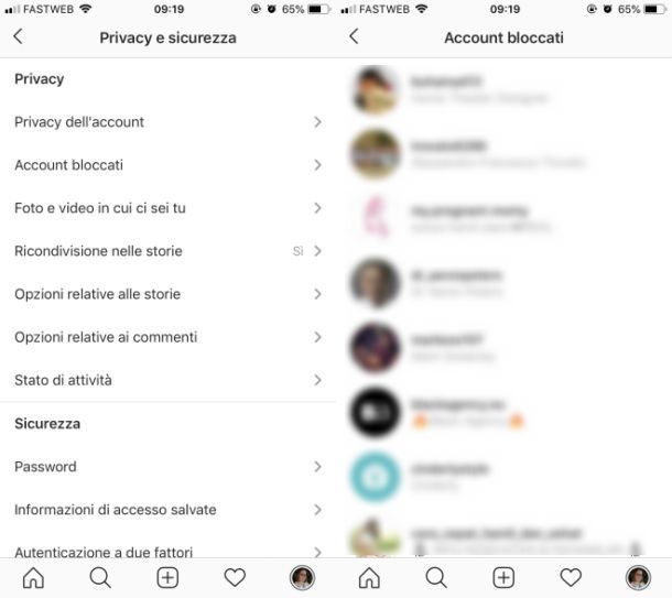 Come vedere le persone bloccate su Instagram Salvatore Aranzulla