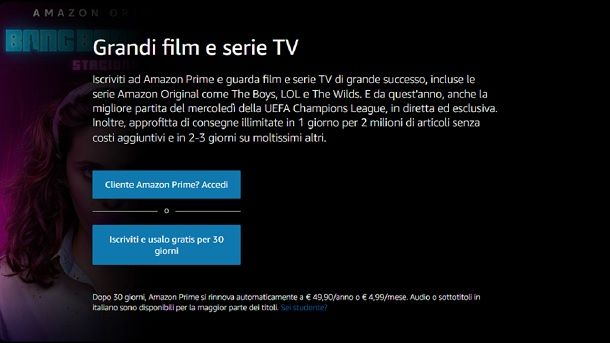 Film in streaming da vedere Amazon Prime Video