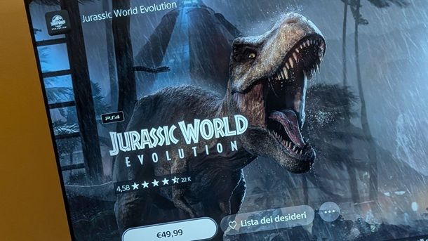 Come scaricare Jurassic World Evolution PS5