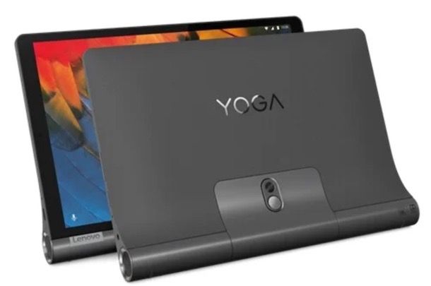 Foto di un tablet Lenovo della famiglia Yoga