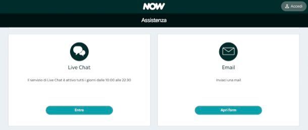 Assistenza NOW