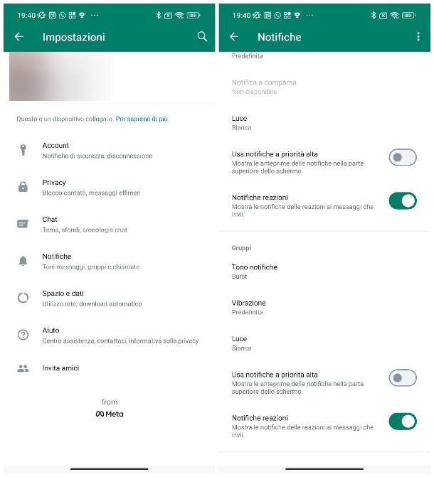 Come togliere anteprima messaggi WhatsApp: Android