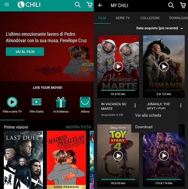 Download offline app CHILI Android