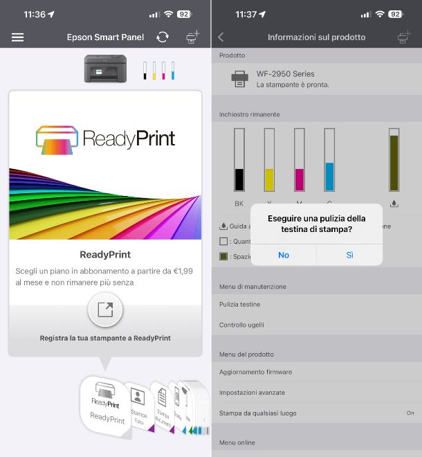 Epson Smart Panel iPhone