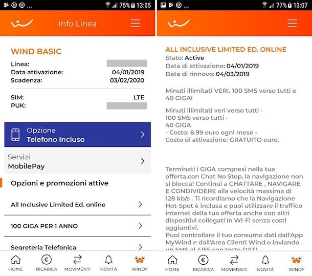 Come sapere quando ricaricare Wind Salvatore Aranzulla