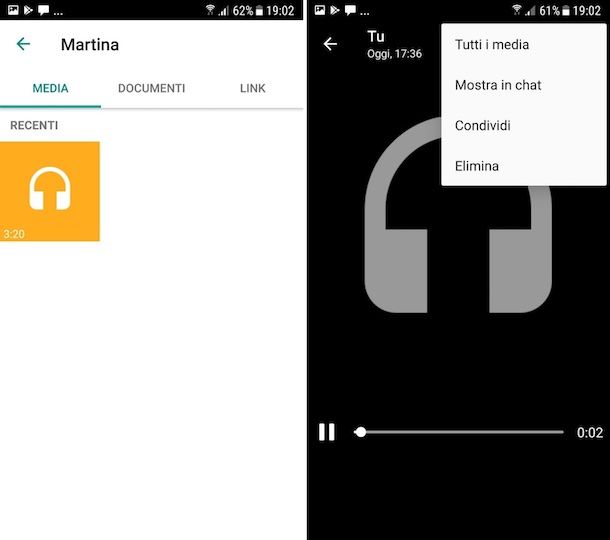 Come salvare gli audio di WhatsApp