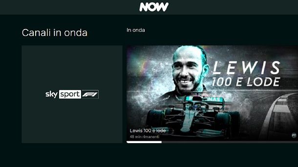 Migliori siti di streaming F1 NOW