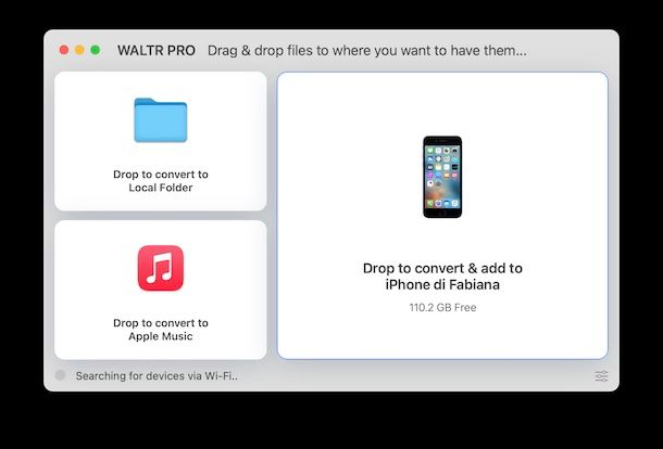 Come mettere film su iPhone con Waltr