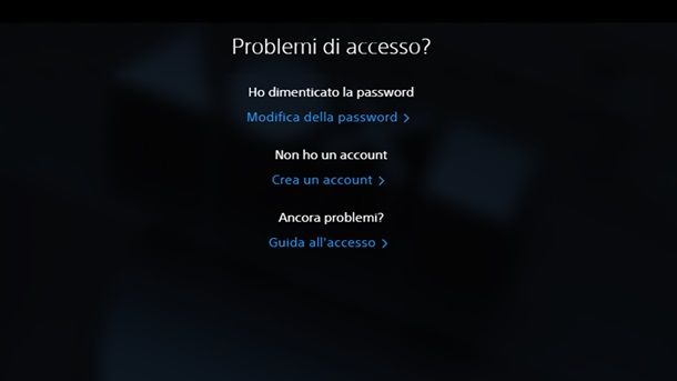 Recuperare password PSN da PC