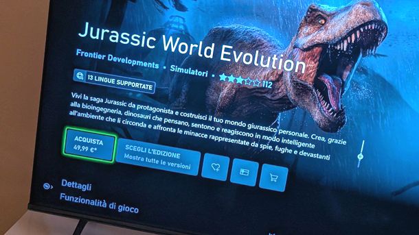 Come scaricare Jurassic World Evolution su Xbox