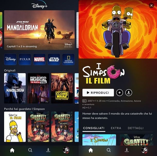 App per serie TV Disney+