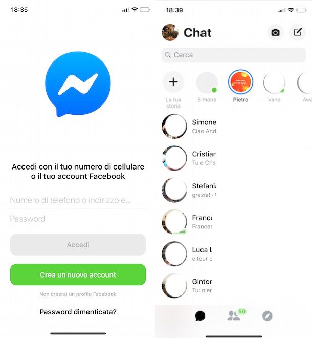 Come continuare una conversazione su Facebook Messenger