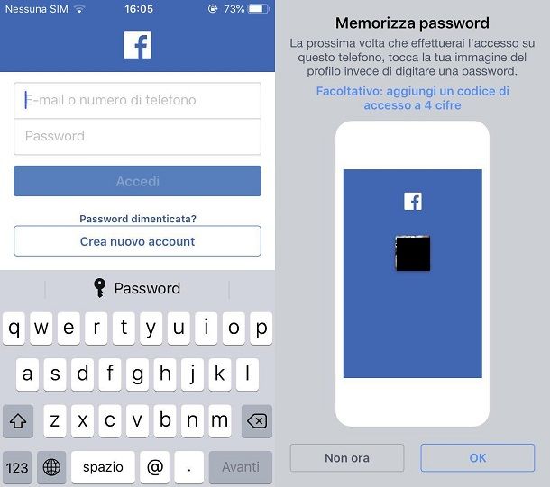 Come salvare password su iPhone