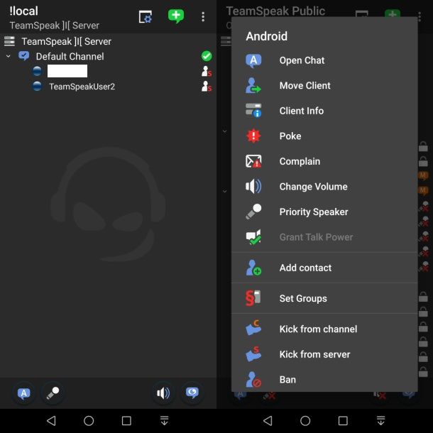 Come usare TeamSpeak