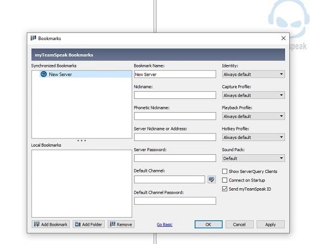 Come usare TeamSpeak