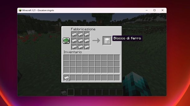 Blocco di ferro Minecraft
