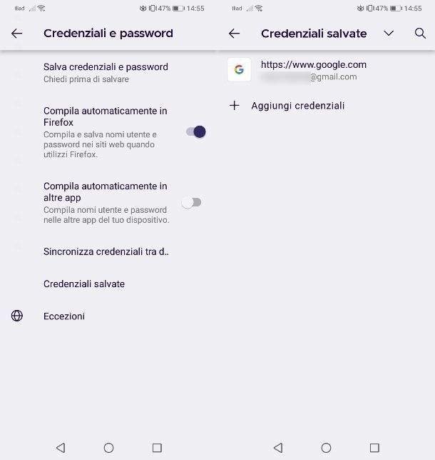 Come vedere la password di Google su cellulare