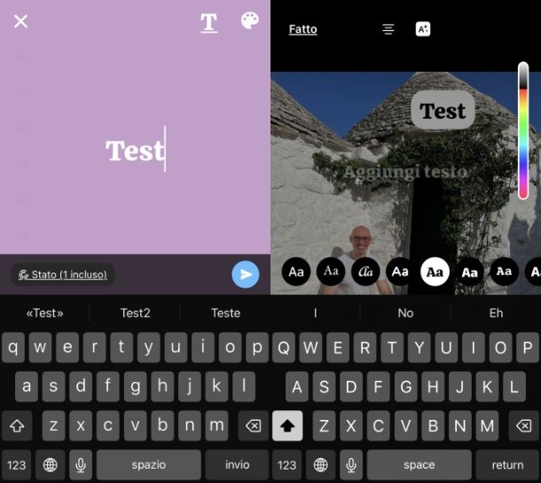 Come cambiare carattere scrittura nelle storie di WhatsApp iphone