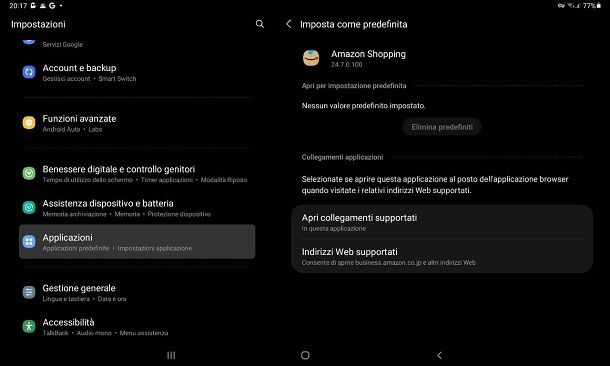 Come cambiare app predefinita per aprire un file su Android