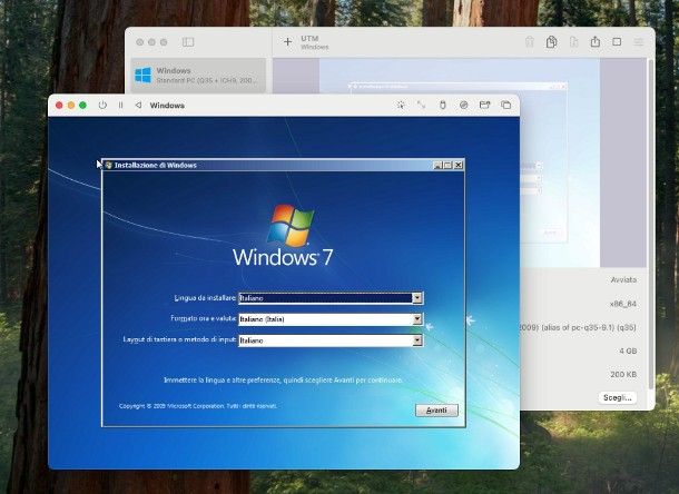 Come virtualizzare Windows 7