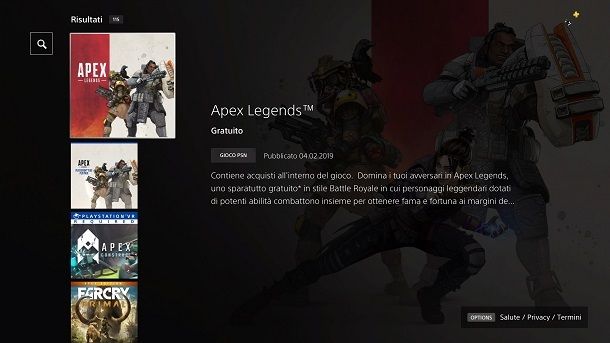 Come scaricare Apex Legends su console