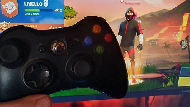 Vecchio controller Xbox Fortnite PC