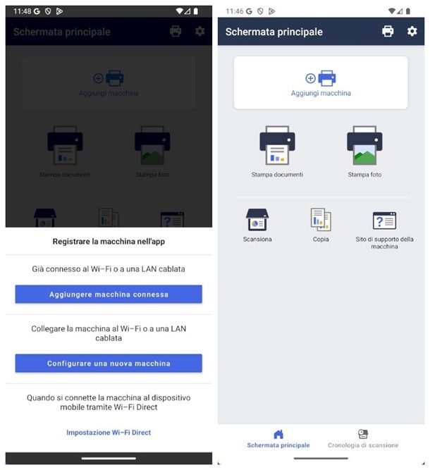 Come collegare stampante Brother WiFi al cellulare