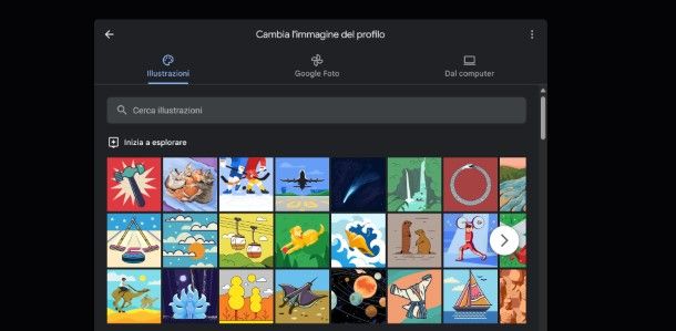 Come cambiare immagine del profilo Google da PC