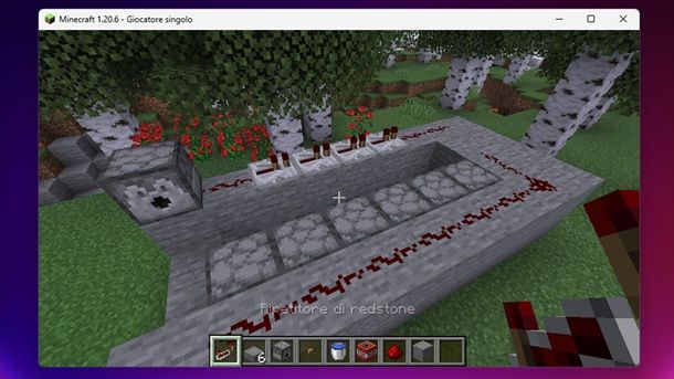 Ripetitore di redstone Minecraft