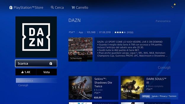 Come Scaricare Dazn Su Ps4 Salvatore Aranzulla