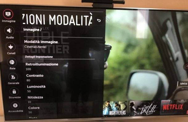 Come regolare i colori della TV LG