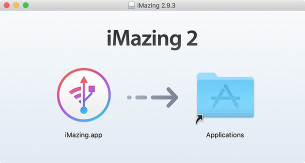 Installazione iMazing macOS
