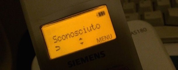 Numero sconosciuto sul telefono fisso