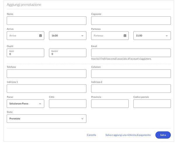 Gestione Prenotazioni HomeAway