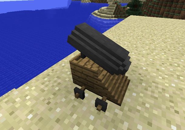 cannone minecraft