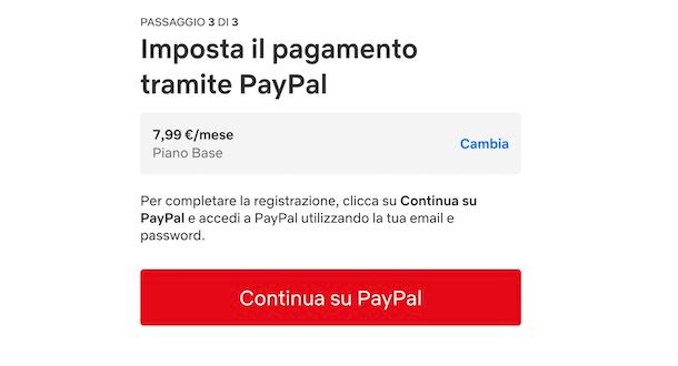 PayPal su Netflix