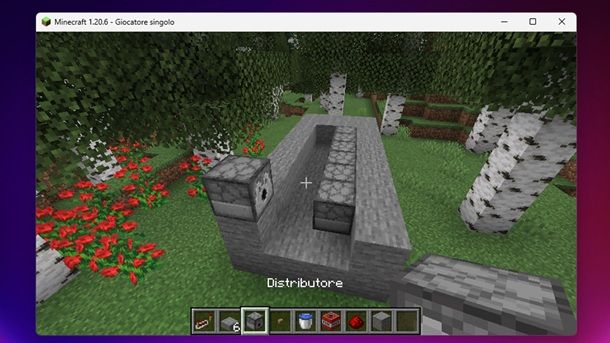 Distributore Minecraft