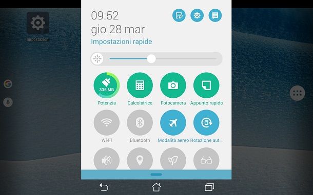 centro notifiche android