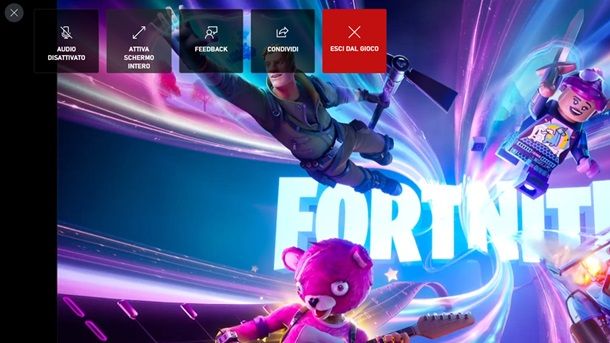 Come cambiare risoluzione su Fortnite in cloud