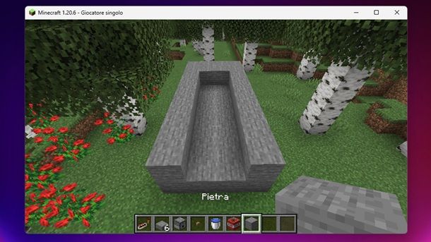 U Pietra Minecraft Java