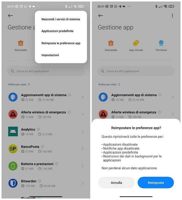 Come cambiare programma predefinito per aprire un file Android