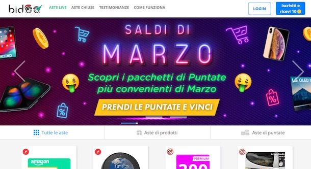 Come cancellarsi da Bidoo
