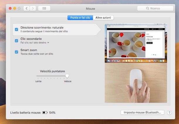 Come vedere i DPI del mouse