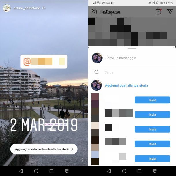 Come condividere video sulla storia di Instagram