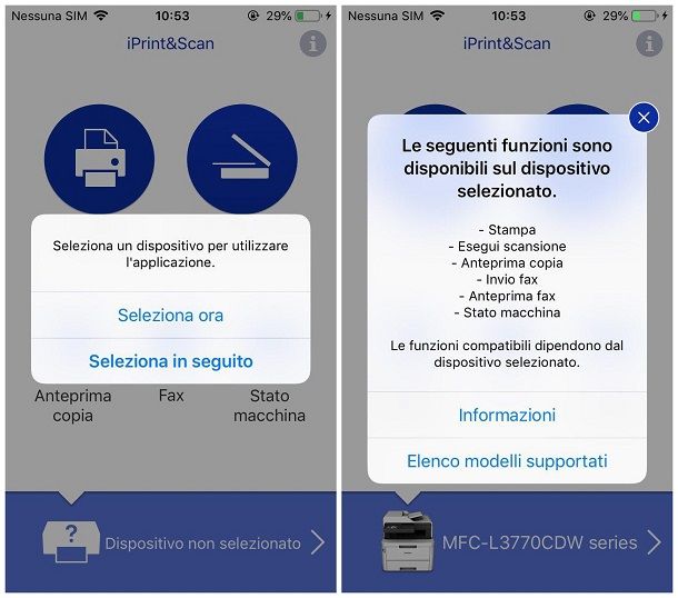 iPrint and scan - iOS